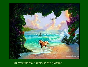 photo horses in this picture